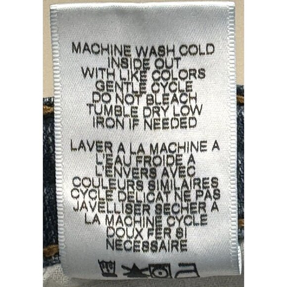 NYDJ Womens Jeans NOT YOUR DAUGHTER'S Denim Straight Designer Blue Size 12 - Picture 13 of 14